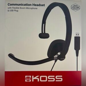 KOSS COMMUNICATIONS HEADSET